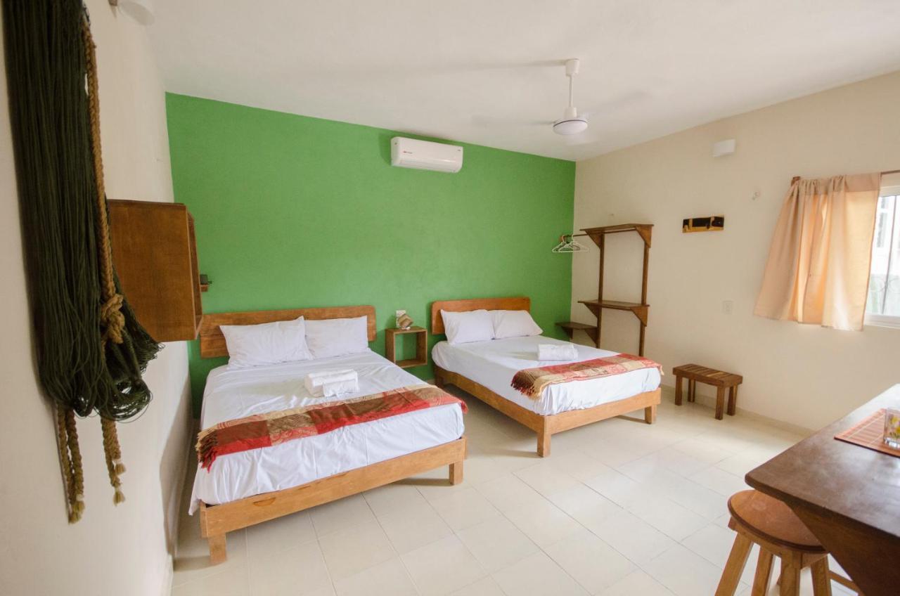 Casa Almendro Hotell Tulum Rum bild